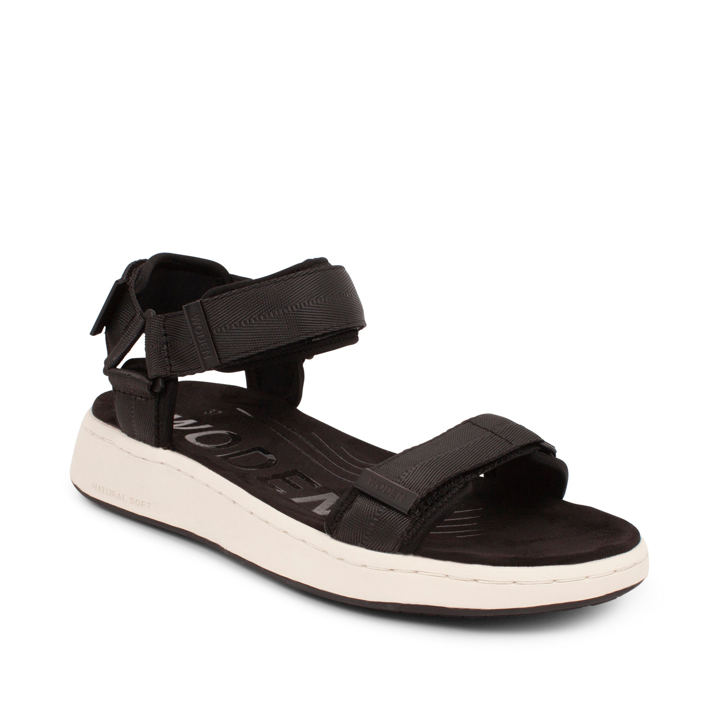 WODEN Line Sandals 020 Black