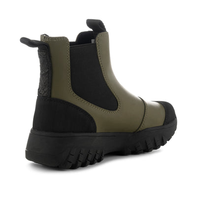 WODEN Magda Track Waterproof Rubber Boots 295 Dark Olive