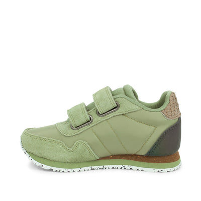 WODEN KIDS Nor Suede Sneakers 306 Dusty Olive