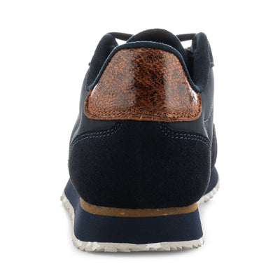 WODEN Nora III Leather Sneakers 009 Dark Navy