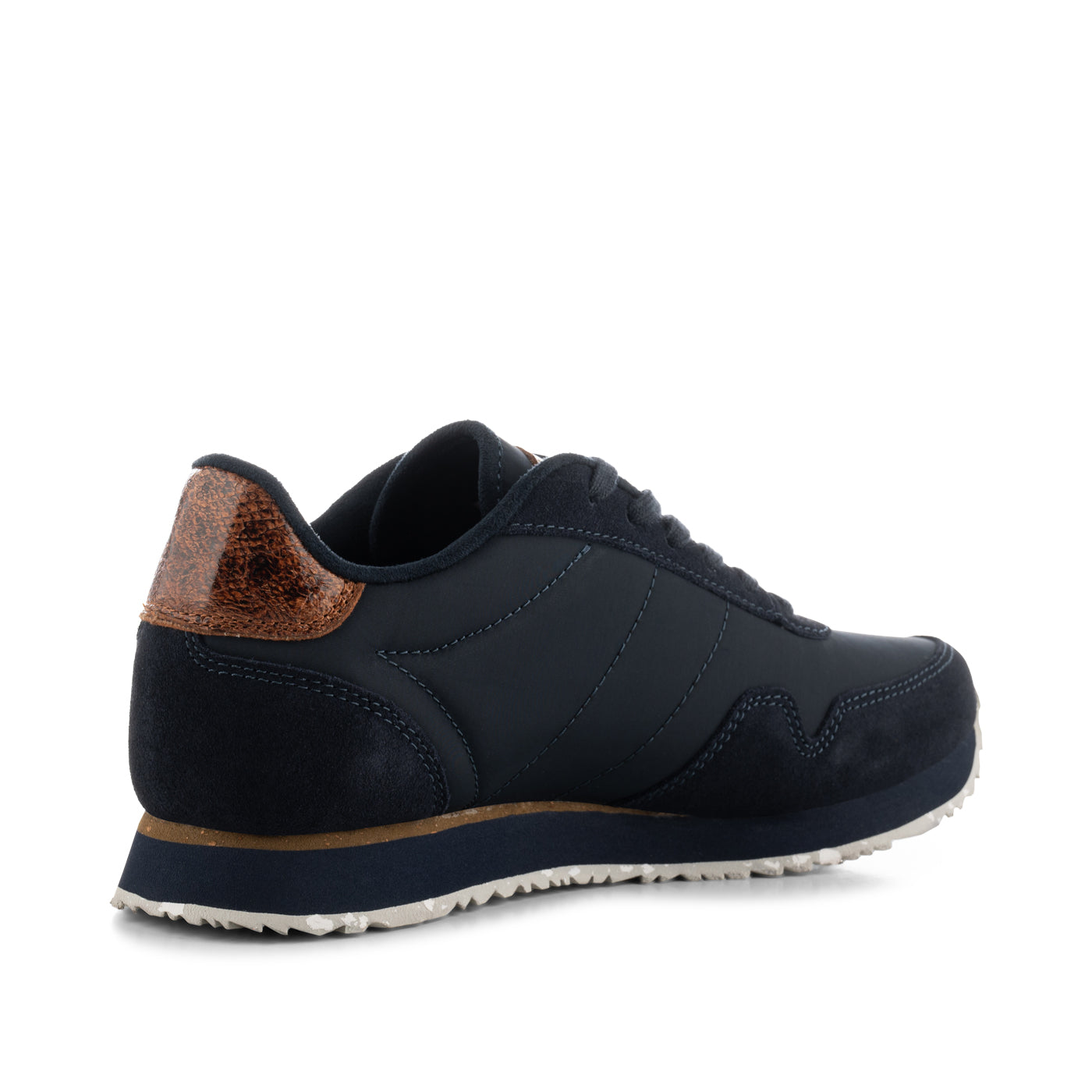 WODEN Nora III Leather Sneakers 009 Dark Navy