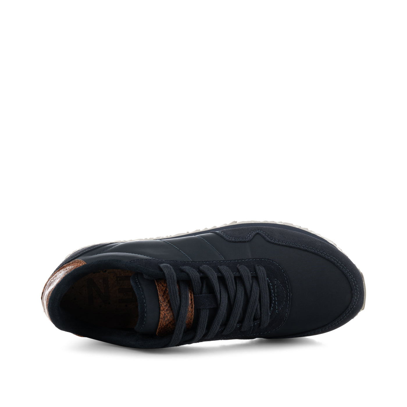 WODEN Nora III Leather Sneakers 009 Dark Navy