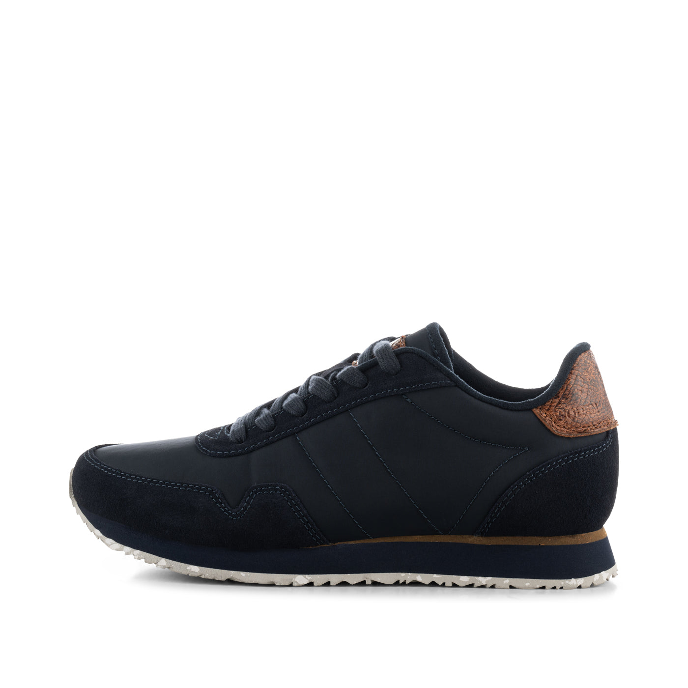 WODEN Nora III Leather Sneakers 009 Dark Navy