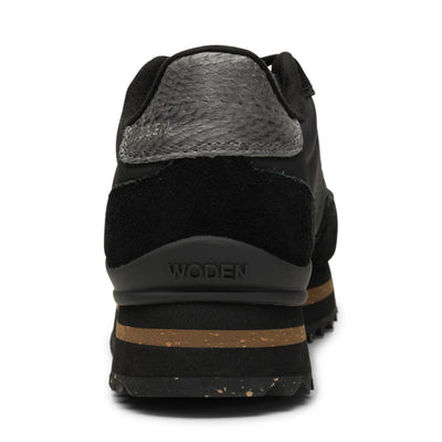 WODEN Nora III Leather Plateau Plateau 020 Black