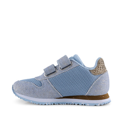 WODEN KIDS Sandra Pearl Mesh Sneakers 014 Blue skies