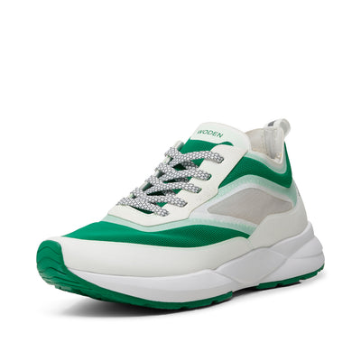 WODEN Stelle Transparent Sneakers 879 White/Basil