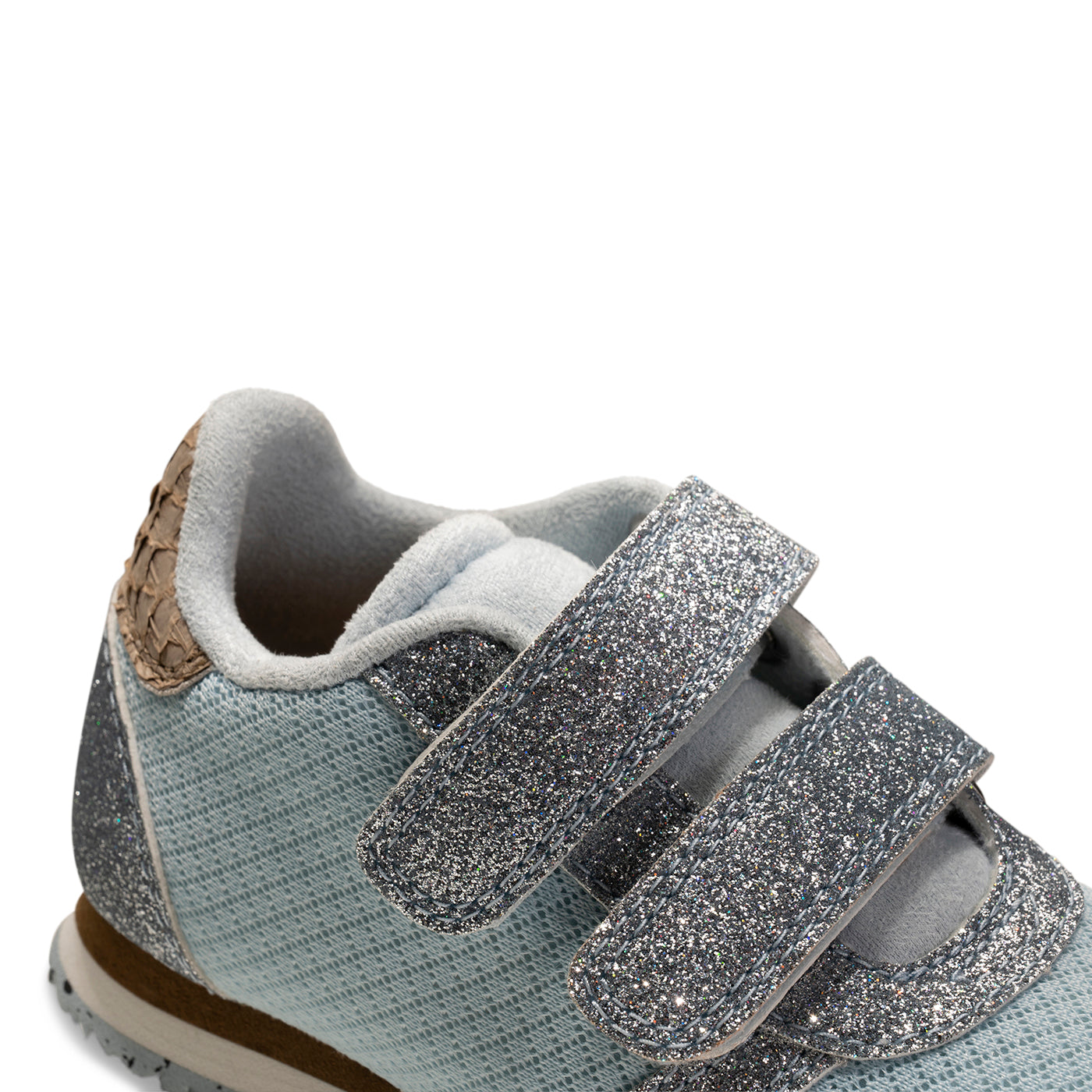 WODEN KIDS Ydun Glitter II Kids Sneakers 522 Ice Blue